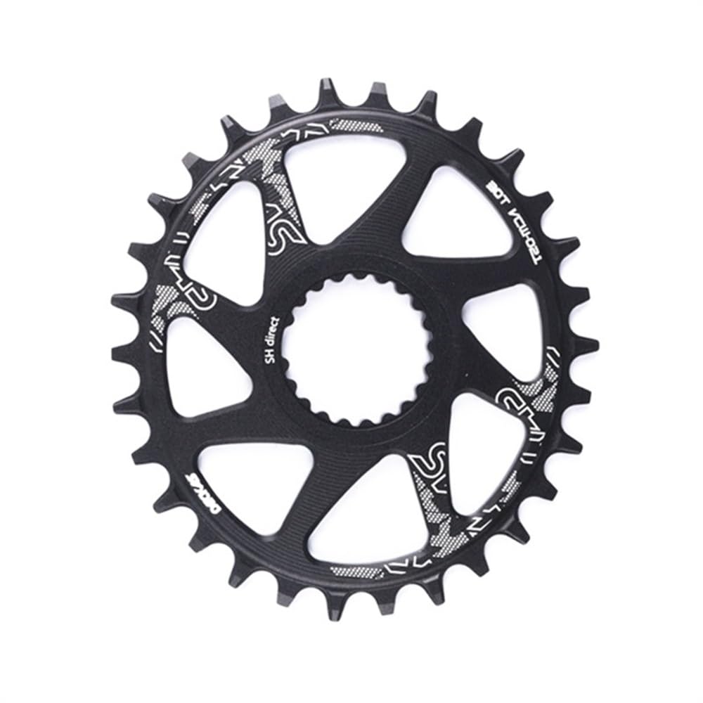 Couronnes cyclisme 36T ovale noir pour remplacer votre plateau de pédalier