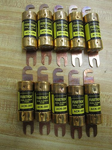 Bussmann ACK300 Fusetron ACK-300 (Pack of 10)