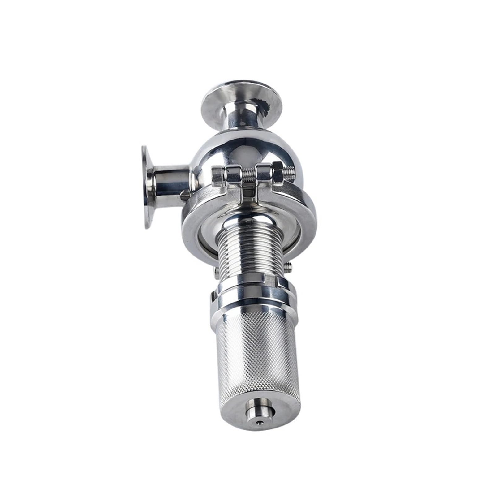 RCGKNNMUZ 2" Stainless Steel 304 Clamp OD 64MM Valve