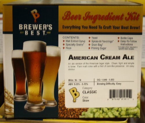 Brewer's Best American Cream Ale Homebrew Beer Ingredient Kit