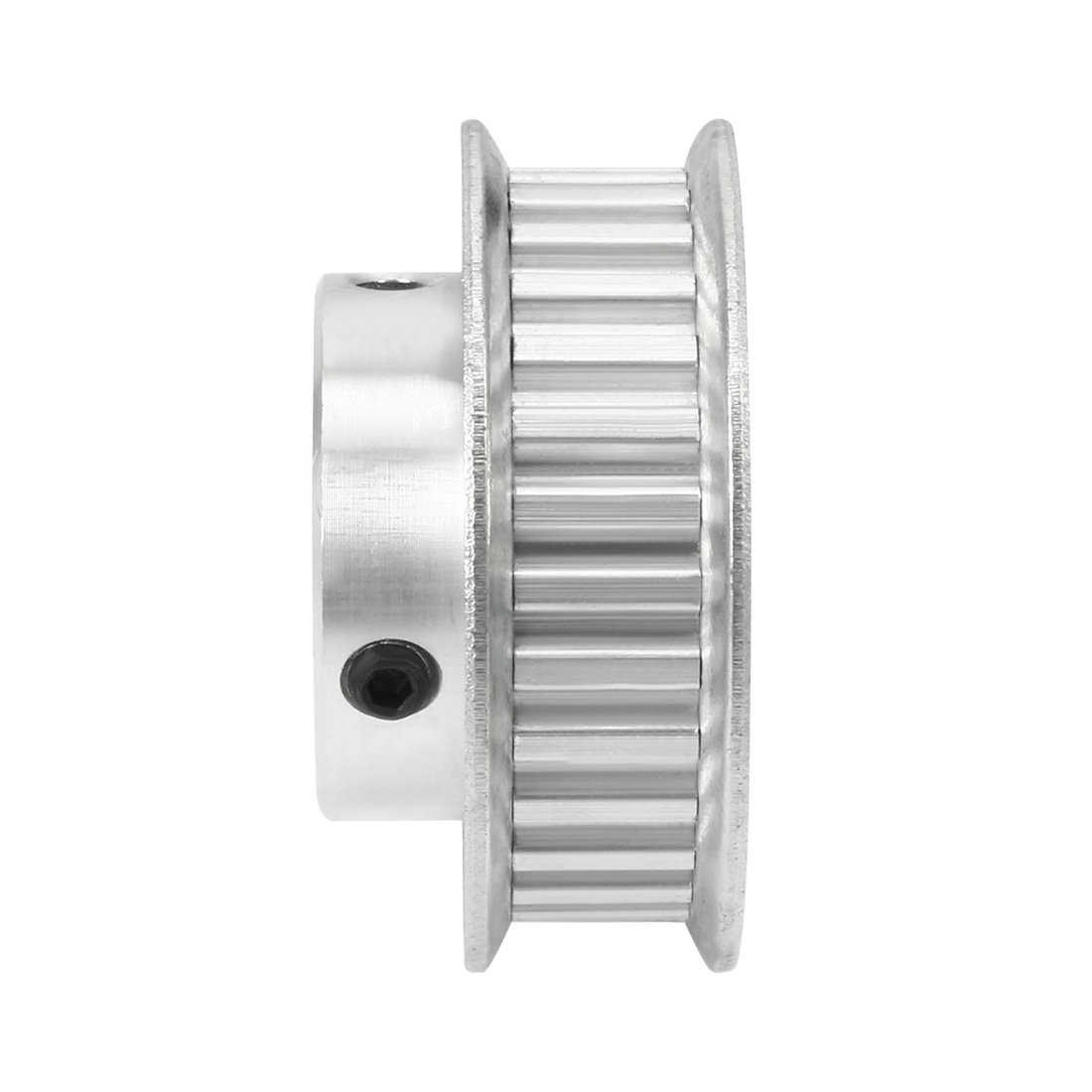 sourcingmap Aluminium XL 30 dents 17mm d'alésage courroie poulie roue distribution synchrone