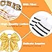 SATINIOR 4 Pcs Cheerleader Costumes for Women Adults Cheer Uniform Outfit for 2026 Halloween(Small,Gold)