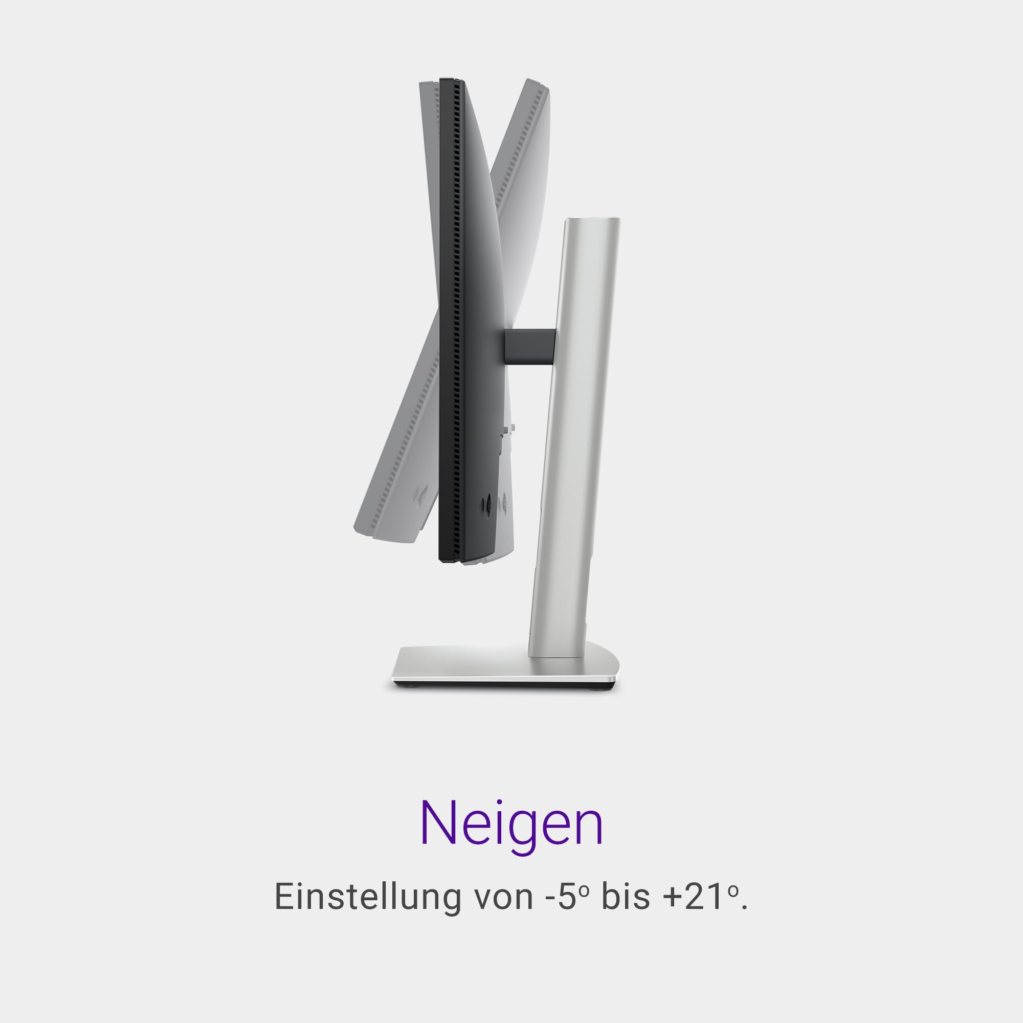 Dell P2425H 24 Zoll Full HD Monitor, 100Hz, IPS, 5ms, 99% sRGB, USB-C, DisplayPort, HDMI, VGA, Schwarz