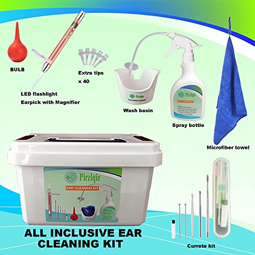 Qisxrovy LINGTUOD-A Ear Wax Removal Tool, Ear Cleaning Kits Safe Ear Irrigation Kit Ear Flush Kit thumb #3