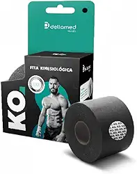 Bandagem Elástica Adesiva Kinesiológica Dellamed