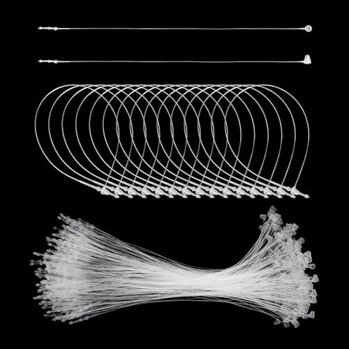Facile da usare: queste etichette in plastica sono dotate di serrature integrate, non sono necessari strumenti aggiuntivi, basta una leggera pressione e i fili delle etichette possono essere fissati.