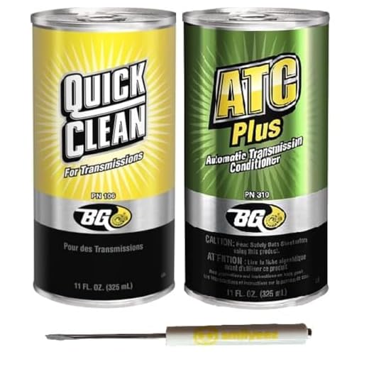 Smilyeez Listing for BG Transmission Service Flush Kit PN K6600 Includes PM 106 Cleaner & PN 310 Conditioner with Pocket Screw Driver (1 Kit)