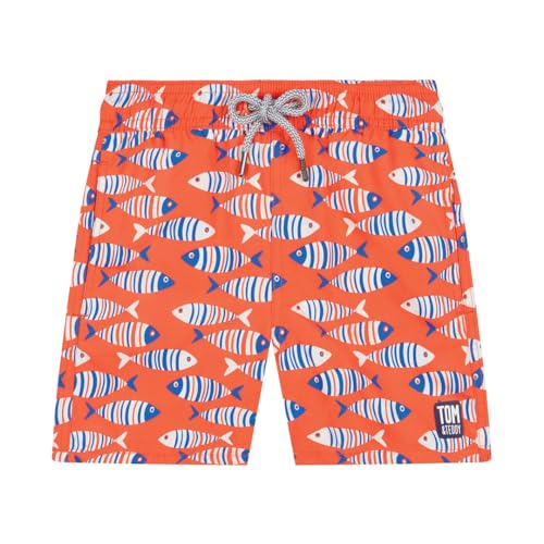 Tom & Teddy Boys' Fish Swim Trunk