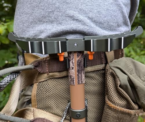 Tethrd One Stick Caddy for Saddle Hunting