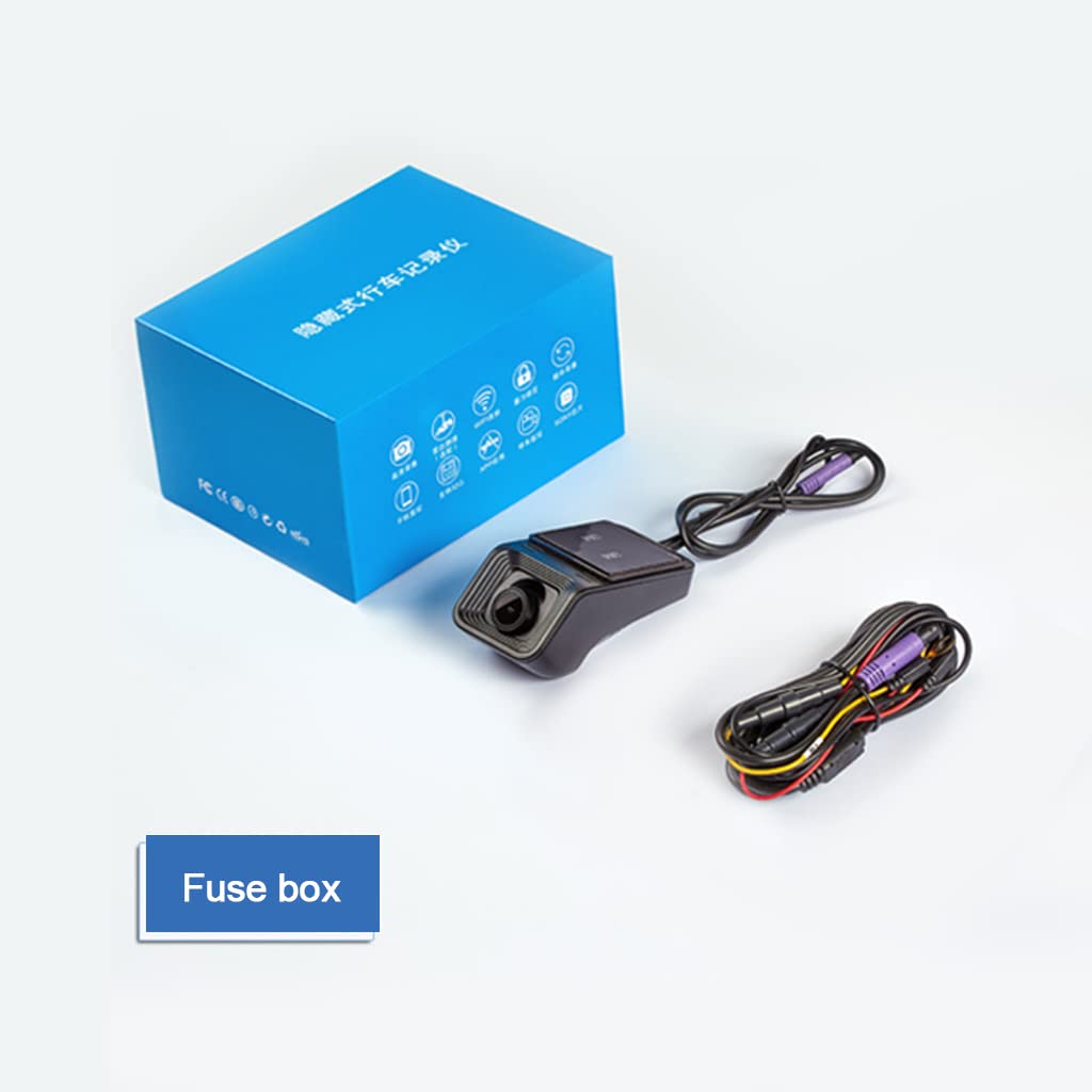 Pełna kamera samochodowa o wysokiej rozdzielczości bez ekranu ukryty monitor wsteczny cyfrowy rejestrator wideo kamera do jazdy kamera pilot zdalnego sterowania ładowarka akumulatora