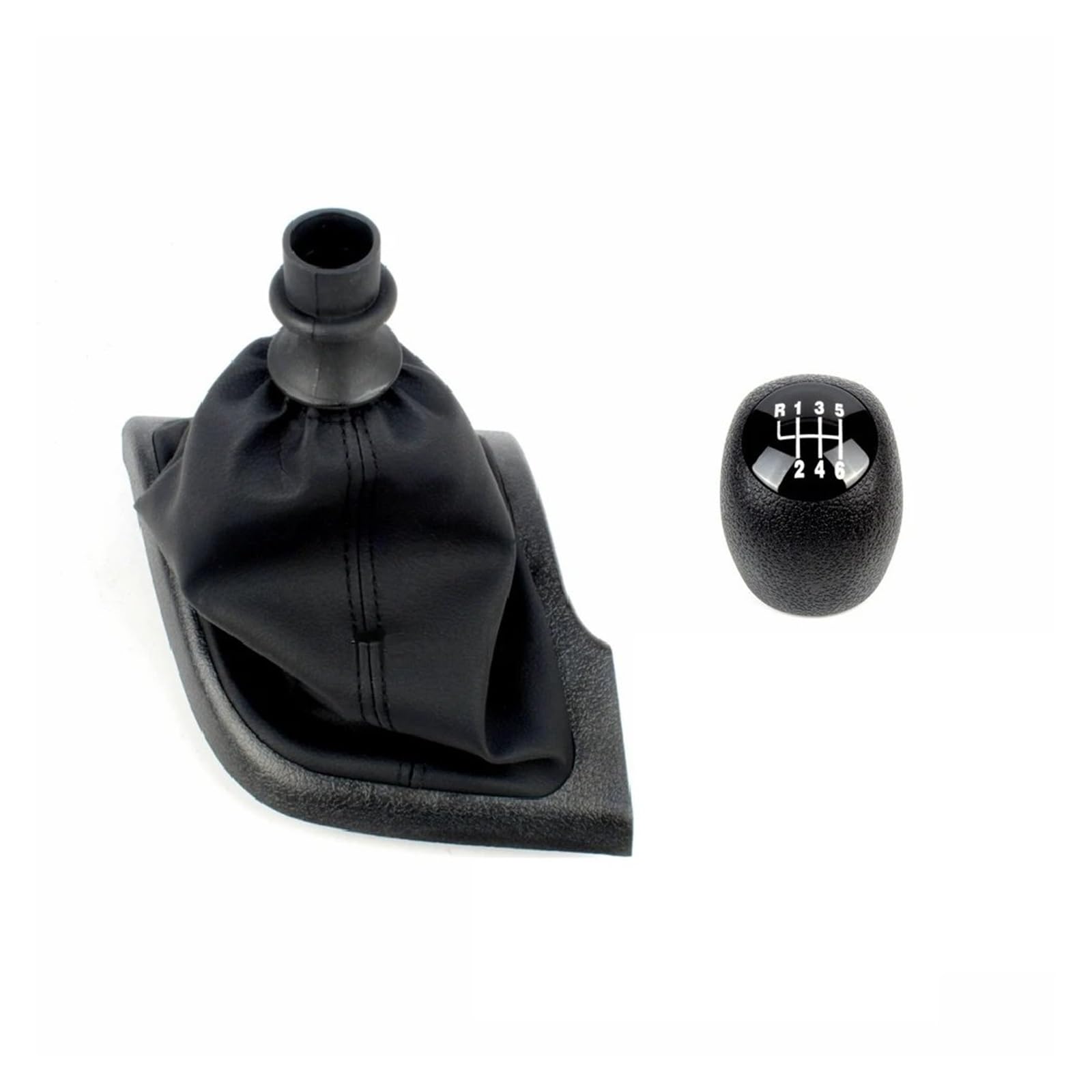 HTVTKRFGRL Shift Knob for Peugeot Boxer 2006-2014 ABS/PU Leather Stylish