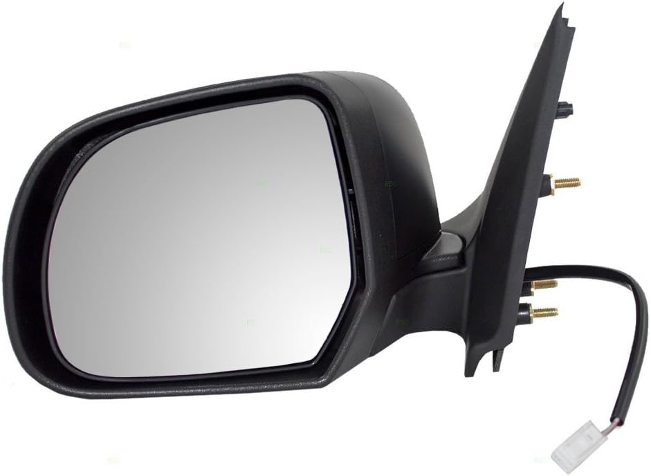 Drivers Power Side View Mirror Ready-to-Paint Compatible with 12-14 Versa Sedan 96302-3AN5B