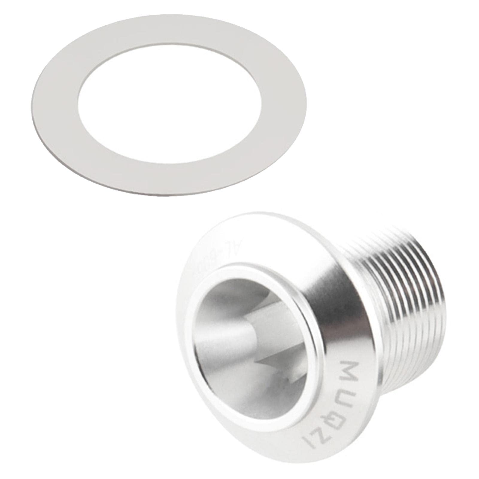 ujeavette crank arm bolt cap crank arm fixing bolts for bikes cycling accessory riding argent bolt