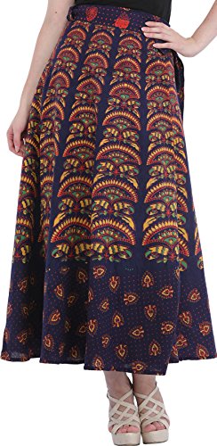 Wrap-Around Printed Long Skirt from Pilkhu