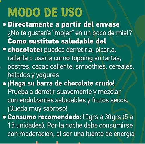 CRUDO | BAMBOO STORY | Pasta Cacao | Obleas | Criollo | 100% Peru | Ecológico | 900g | Puro | Masa - Imagen 7