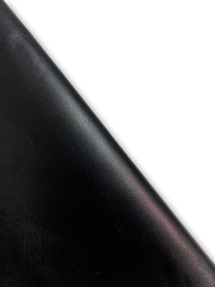 Italian Nappa Lambskin: 8-10 sf per Skin (Black)2