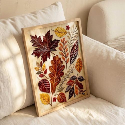 Image of kotart Abstract Floral Art WALL Framed Painting | Big Aesthetic WALL Framed Paintings for Living Room Bedroom Wall Decor (14X20 inch)