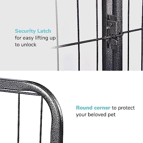 Yescom Heavy Duty 47 Inch Pet Playpen, 32 Panel Extra Large Dog Exercise Pen Metal Fence, Outdoor Rv Trips Crate Playing Barrier #TOP6