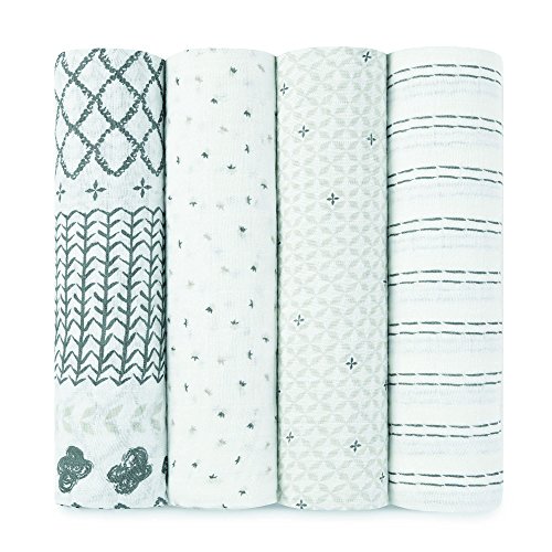 Image of aden + anais Classic Muslin Swaddles 4 Pack - Marrakesh