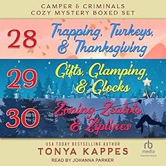 Page de couverture de Camper and Criminals Cozy Mystery Boxed Set: Books 28-30