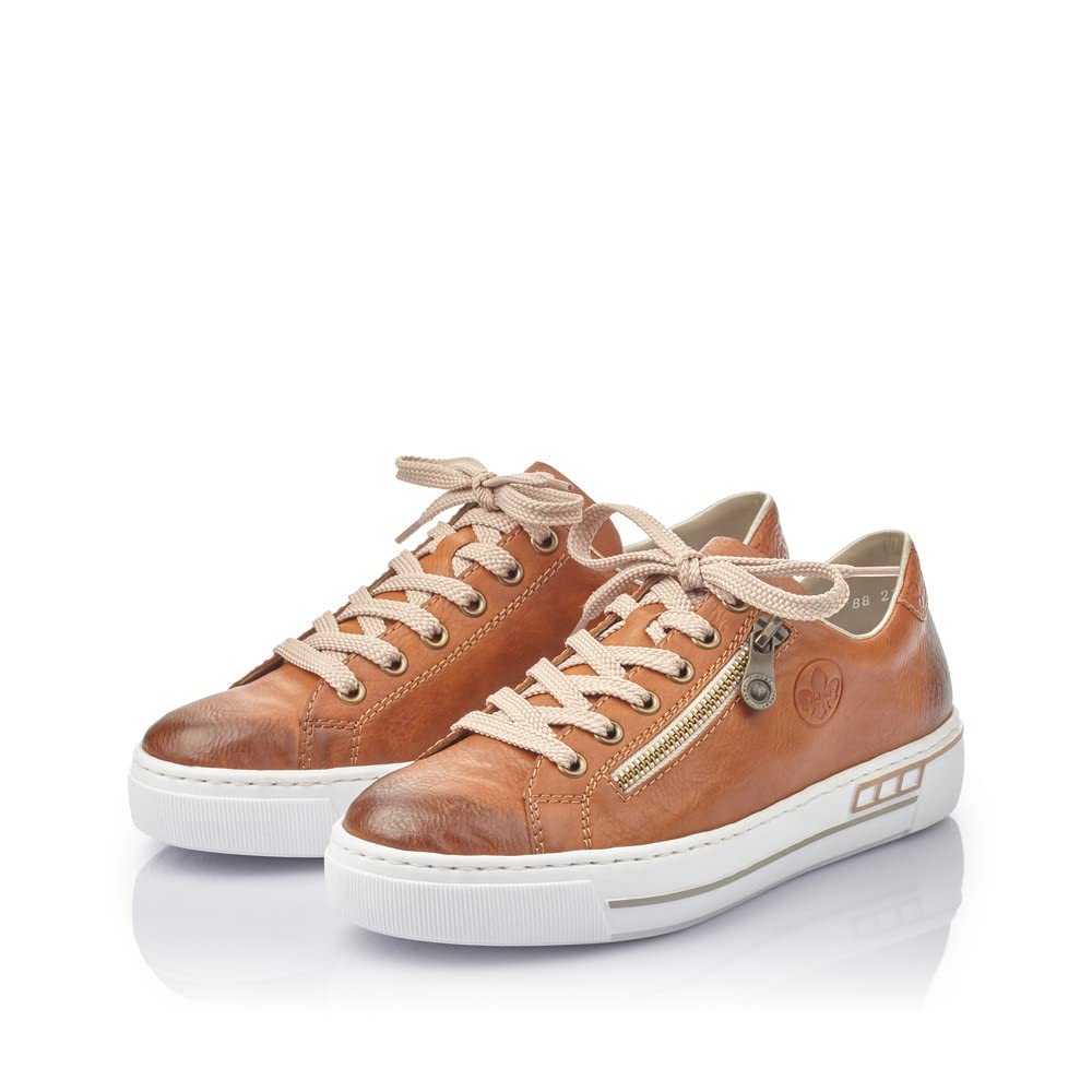 Rieker Damen Sneaker L88C2, Frauen Schnürschuhe