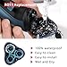 Rq11 Replacement Heads Compatible with Philips Norelco Sensotouch Replacement Blades For Sensotouch 2D Electric Shaver 1100 Series,1150x,1160x,1170x,1180x Upgraded For Norelco RQ11 Replacement Heads
