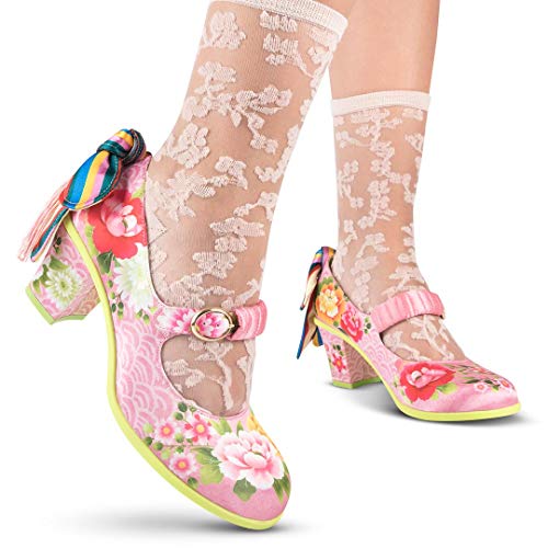 Hot Chocolate Design Chocolaticas Mid Heels Kimono Women's Mary Jane Pump Multicoloured HCD 384