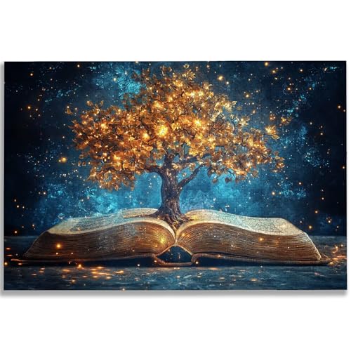 Puzzle de 1500 Piezas para Adultos, Magia Puzzle 1500 Piezas, Árbol de Vida Rompecabezas Adultos con Caja, Medidas: 87x57 cm, Rompecabezas Madera para Toda la Familia, Decoration, Regalo Mujer, -1315