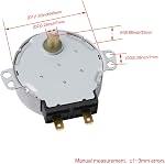 RDEXP RMOTDA252WRZZ Moteur à platine à micro-ondes 120V 3RPM 60Hz 2W pour R1214 R15HW R203FW R203FW R206FW R209FW R214FW