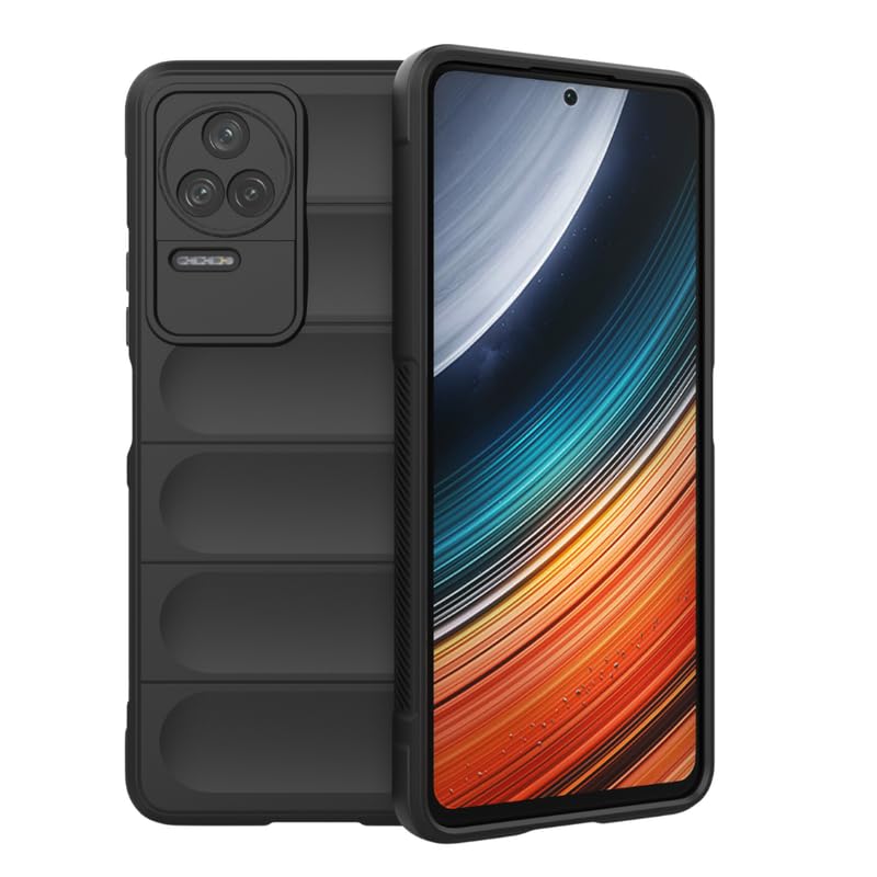 Prime Retail Back Case Cover for Poco F4 5G, Compatible for Poco F4 5G Back Case Cover, Matte Case with Inner Lining, Liquid Silicon Magic Case with Side Grip Camera Protection (TPU, Black) (B0D5DCF6TW) Amazon Price History, Amazon Price Tracker