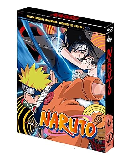Naruto Box 6 (Episodios 126 a 150) [Bluray] [Blu-ray] | Ya disponible en tu tienda friki favorita! En mundofriki.es!