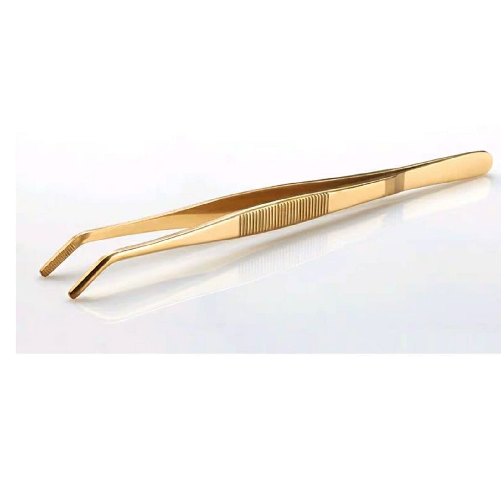 Pinzette zur Haarentfernung, schräger Mund, Flacher Mund, Edelstahl, Goldener Augenbrauenclip, kleine Pinzette, Flacher Mund, Augenbrauenclip, Make-up, Augenbrauenclip, Beauty-Tool