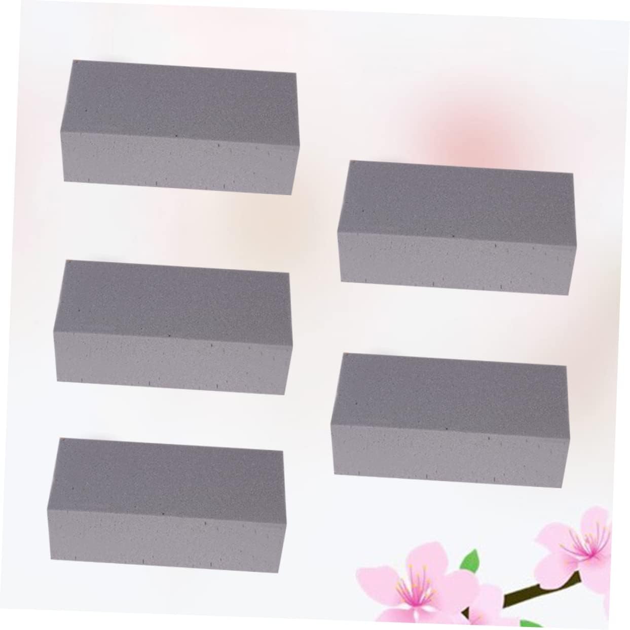 Angoily 5pcs Flower Arrangement Holder Artificial Flower Fixed Board Clay Board