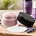 Seuqhck 90 Pack 5ml Small Clear Jars, Empty Glass Cosmetic Containers Bulk with Liner Airtight Cream Bottle for Beauty Product Samples, Travel, Lotions, Essences (Clear & Black)