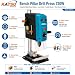 KATSU Tools Bench Pillar Drill Press 720W – Integrated Digital Speed Display, Laser Guide, Variable Speed, 13mm Keyless Chuck, for Wood, Metal & Plastic, Model 100218