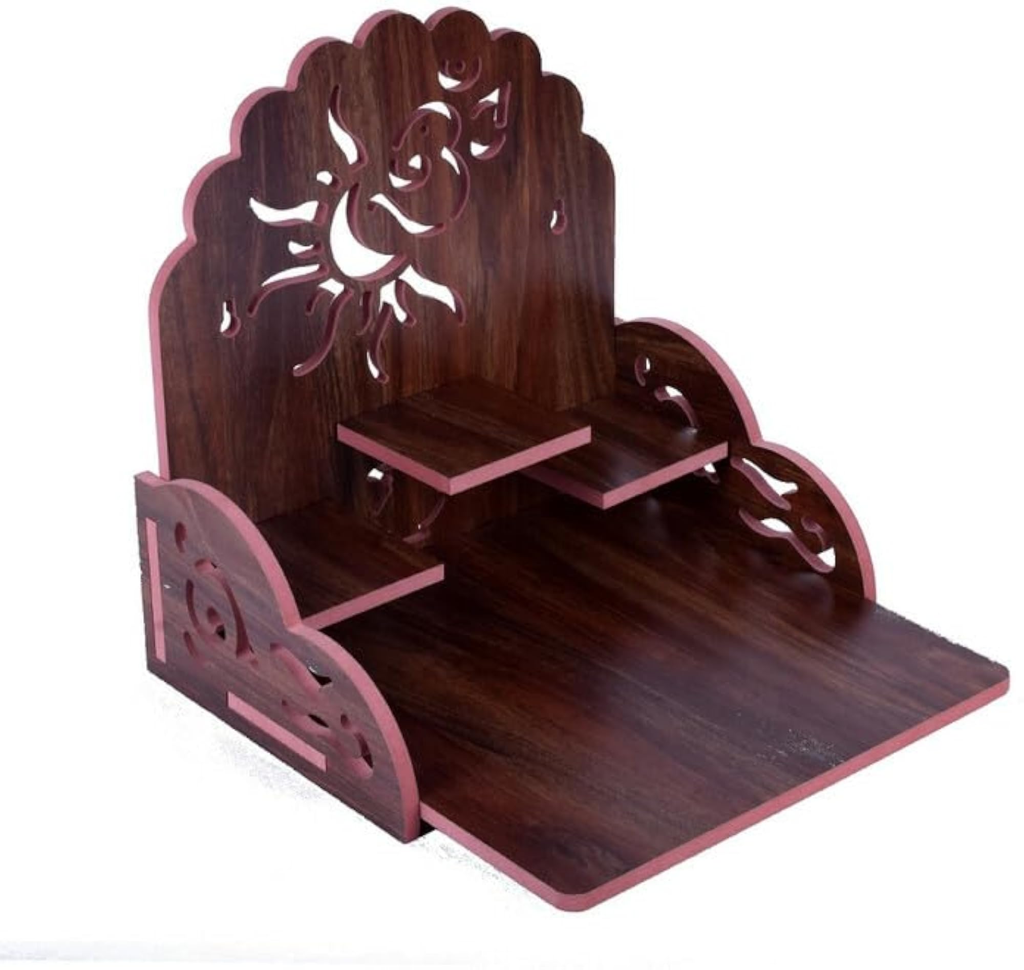 Wooden Home Temple for Devotion and Worship
