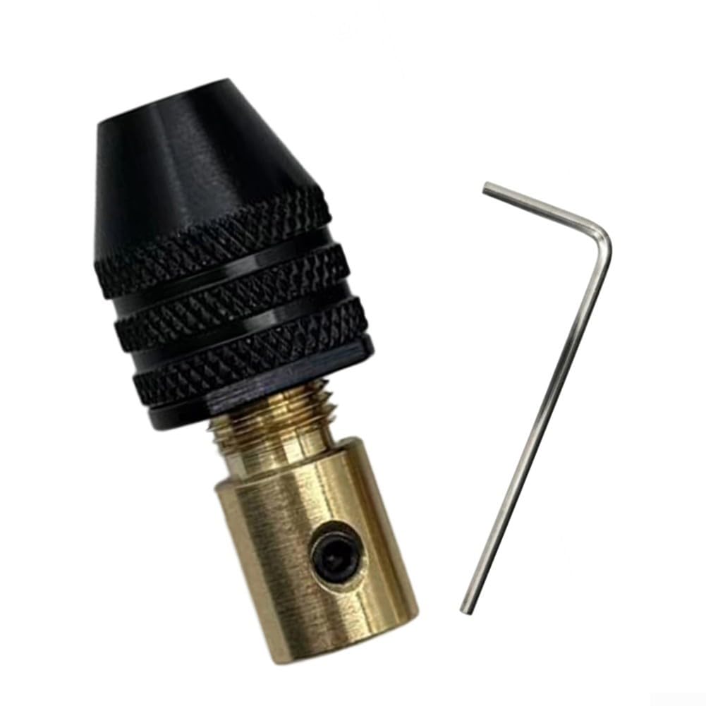 Portabrocas 0.3-3.2mm Adaptador Taladro 3.17mm Metal Portabrocas
