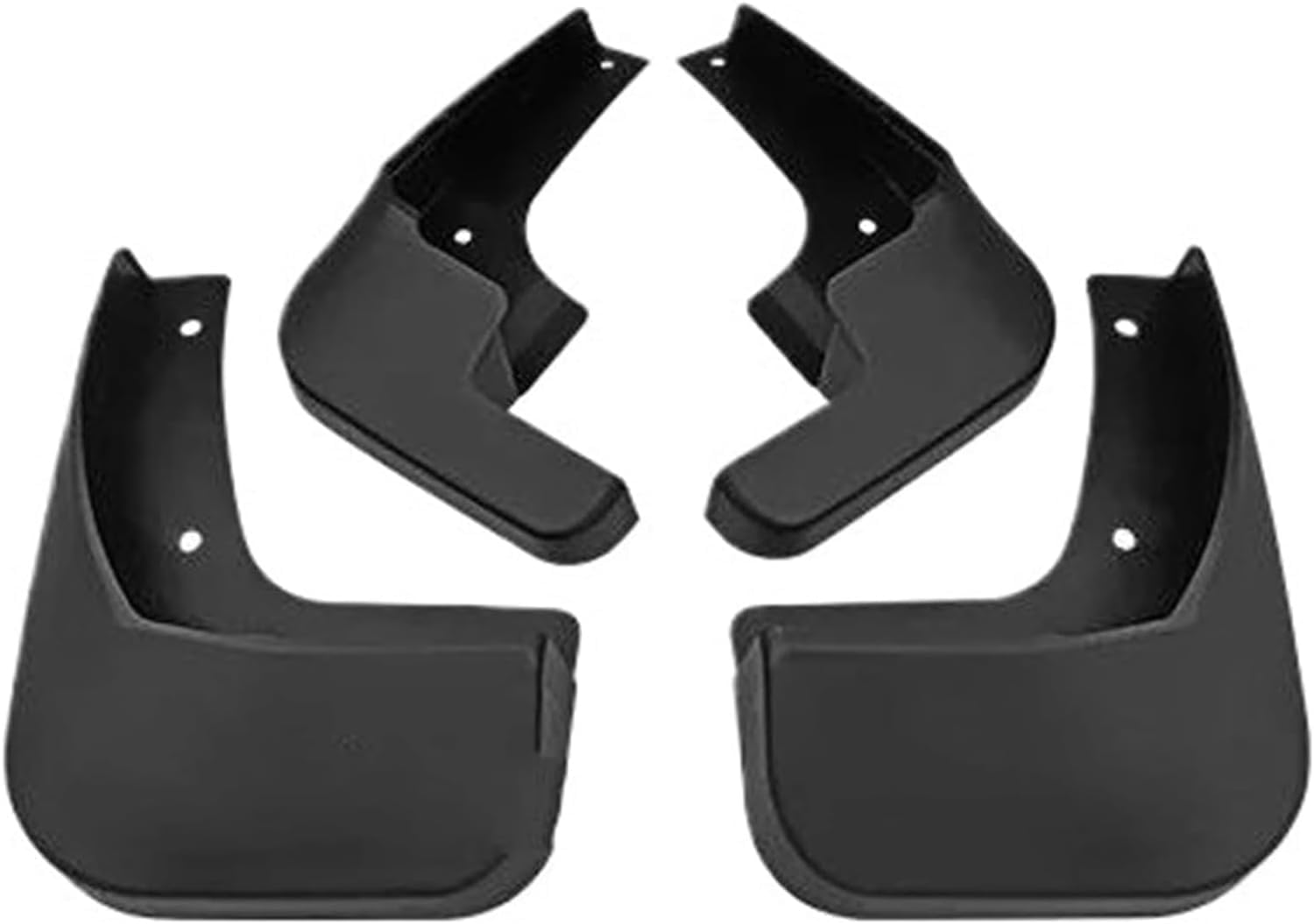 RSCBB 4 Pcs Car Mud Flaps Splash Guards for Citroën Elysee 2014-2019, Easy Installation Mudguards Front Rear Mud Flaps Splashproof Waterproof Car Accessories