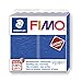 Staedtler- Fimo Leather-Effect Pasta per Modellare in Forno, Colore Indaco, 57 g, 8010-309