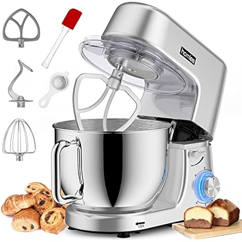 Homlee Batidora Amasadora Profesional, 1800W, 7.2L Cover
