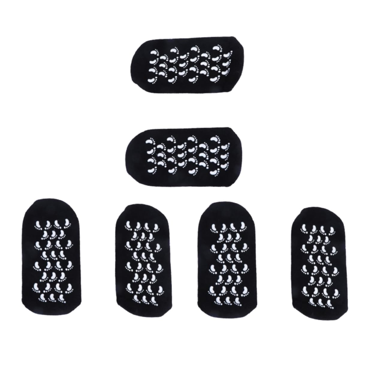 FRCOLOR 3pares Calcetines Hidratantes para Pies de Gel Calcetines de Boca Poco Profunda Cuidado Pies de Material Cómodo para Uso Diario