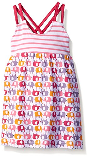 Zutano Baby Girls' Toddler Ellas Elephants Sunny Day Dress
