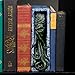 Toy Vault Cthulhu Bookshelf Insert, Resin Bookend Peeping Cthulhu Monster Statue