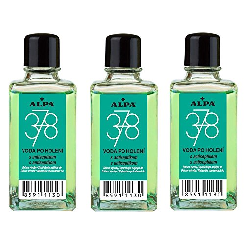 ALPA Czech 378 After Shave Calm Lotion 50 ml 1.7 fl oz Flower Citrus Fragrance (3 Pack)