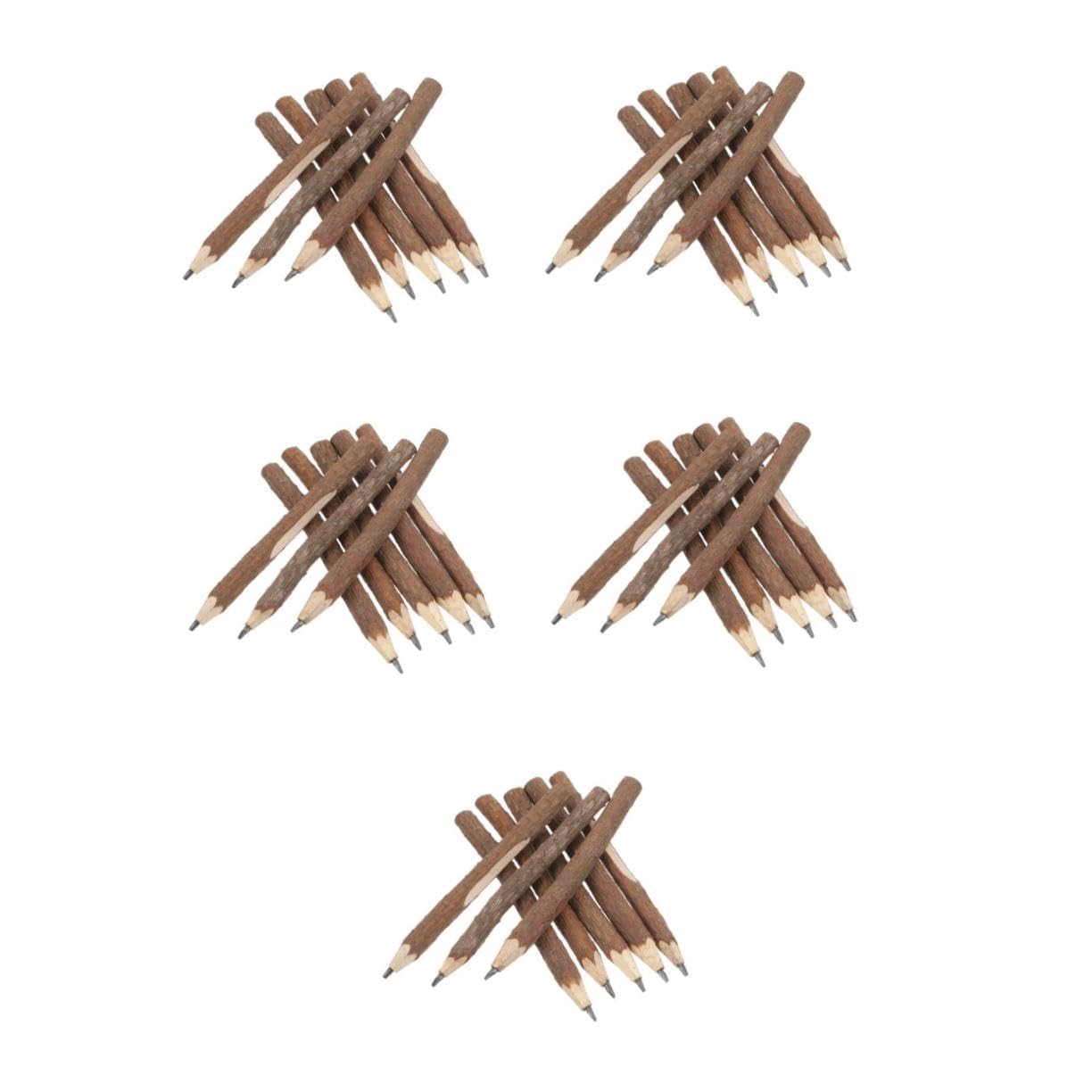 Angoily 5 Ensembles Crayons Bois De Rameau De Crayons De Pour Garçon Fille Et Événements Créatifs 15 Pièces * 5