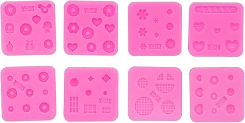 Silicone Moulds Dessert Chocolate Drop Gum Fondant Cake Decoration Biscuit Soap Mold 1 Set Of 13 Pieces