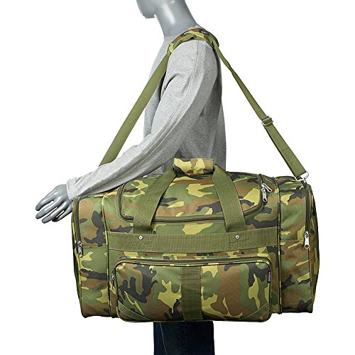 27" Jungle Camo Print Duffel Pattern: Jungle Camo3