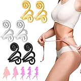 Akupressur Schlankheits-Mappe, 3 Paar, nicht durchdringend, Akupressur-Ohrstecker, Gewichtsverlust, Ohrringe, Lymph-Detox-Ohrclip für Männer und Frauen