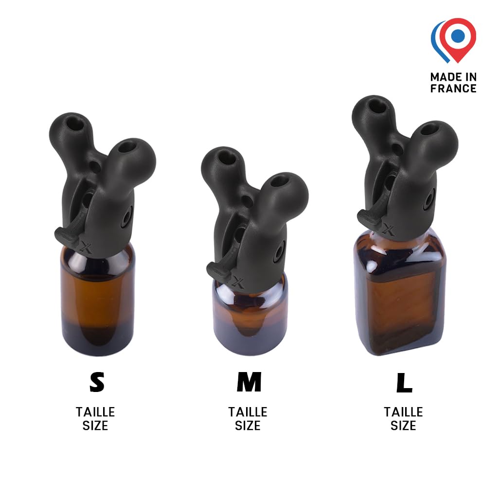 Bouchons Inhalateurs ETANCHE et REFERMABLE pour Poppers GC-POP-R™ (TAILLE S)