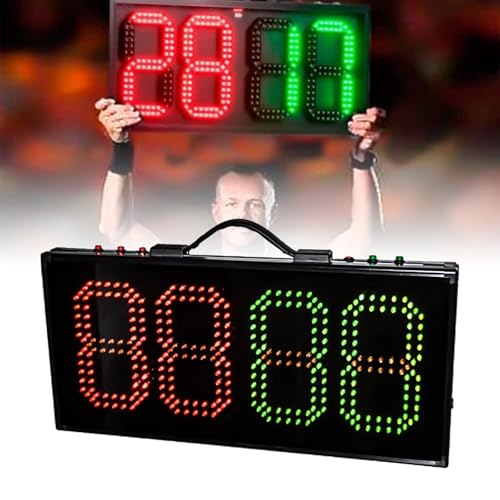 Panel electrónico LED para sustituciones y marcador de fútbol miniatura 1